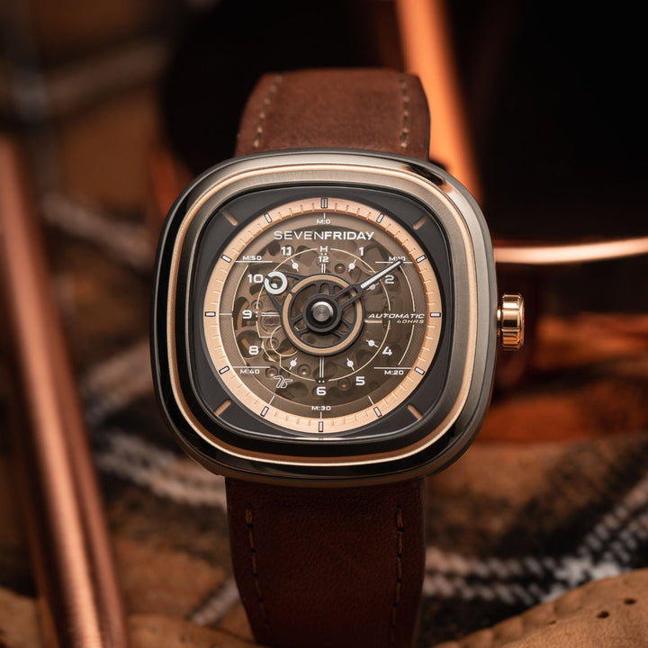 SevenFriday T2/03 Brown-T - vue 2