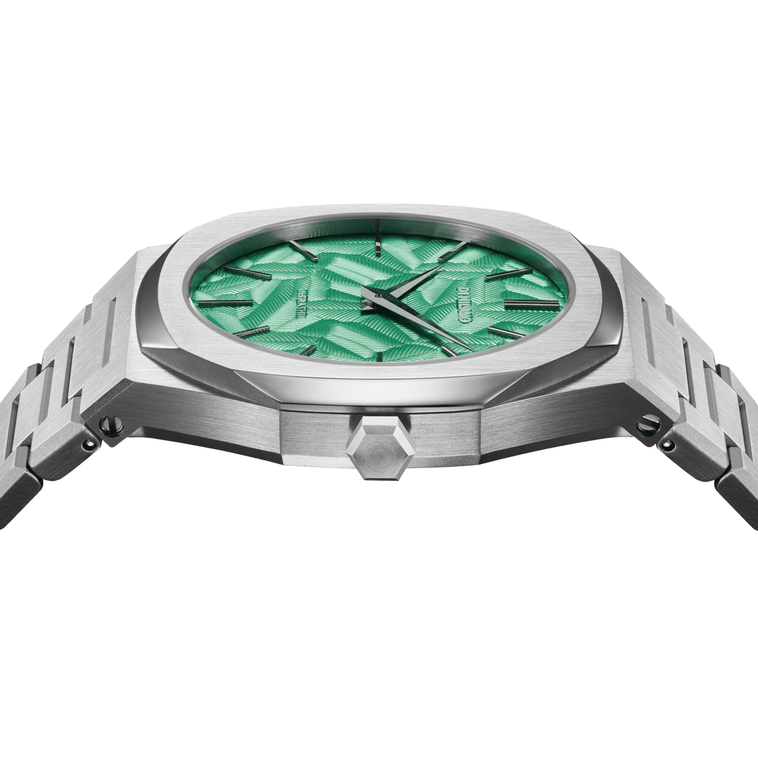Montre Ultra Thin Fir Green - D1 Milano - Montre - Les Champs d'Or