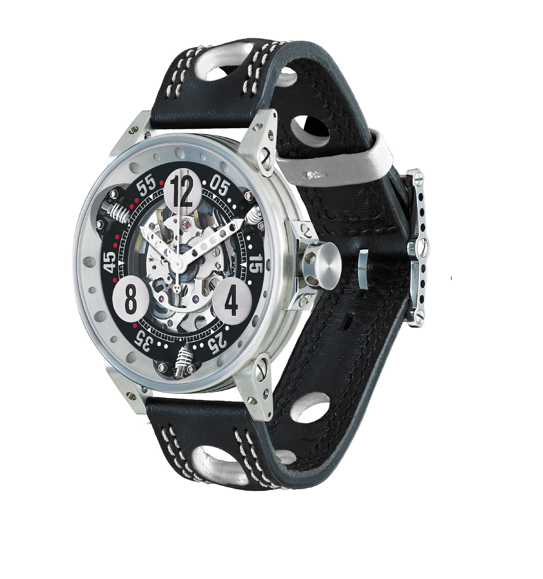 Montre V6-44-SA-SQ Aiguilles Blanche - Montre - B.R.M - Les Champs d'Or