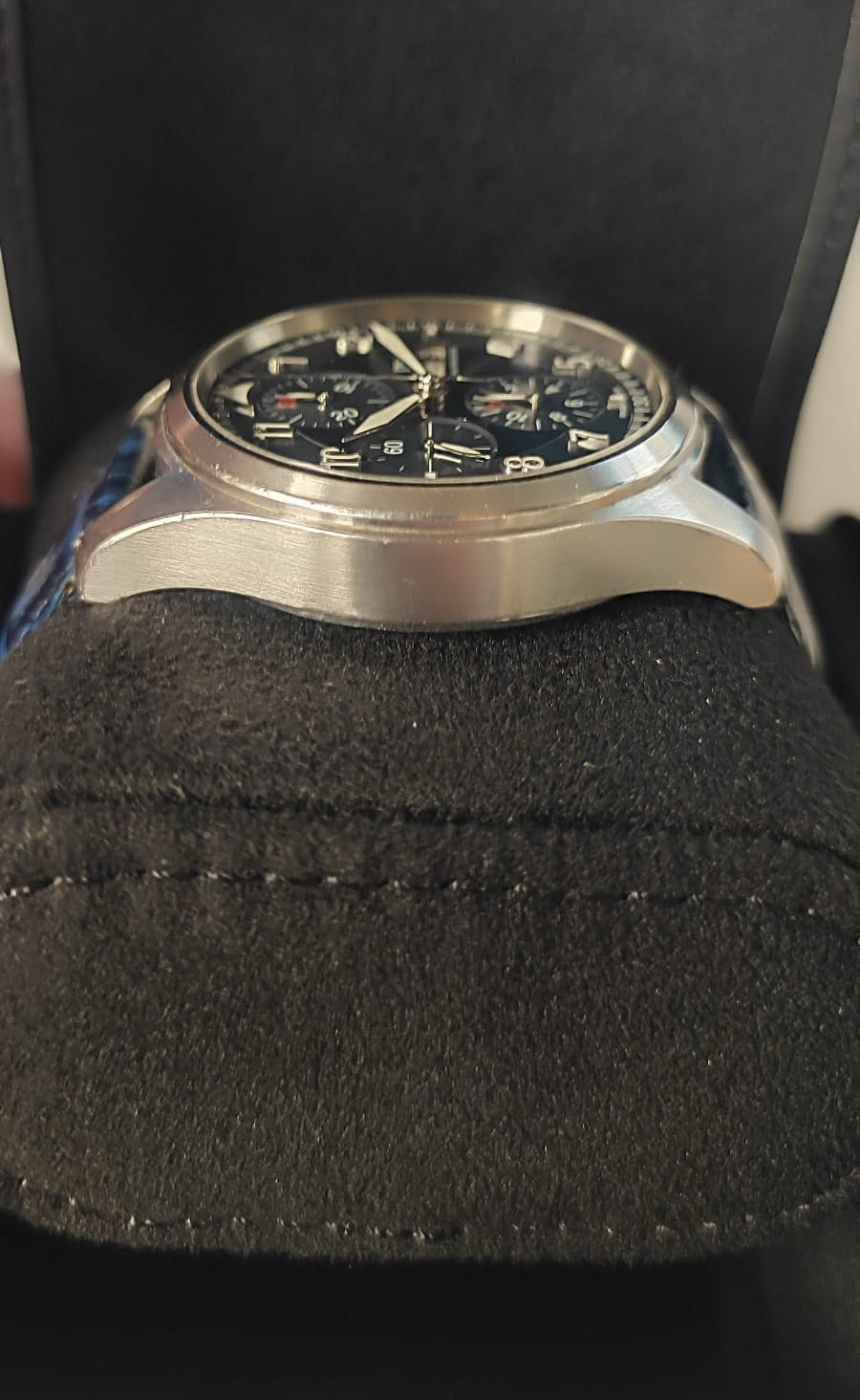 IWC Aviateur Chronographe Edition Laureus IW371712 Occasion   Montre - Les Champs d'Or