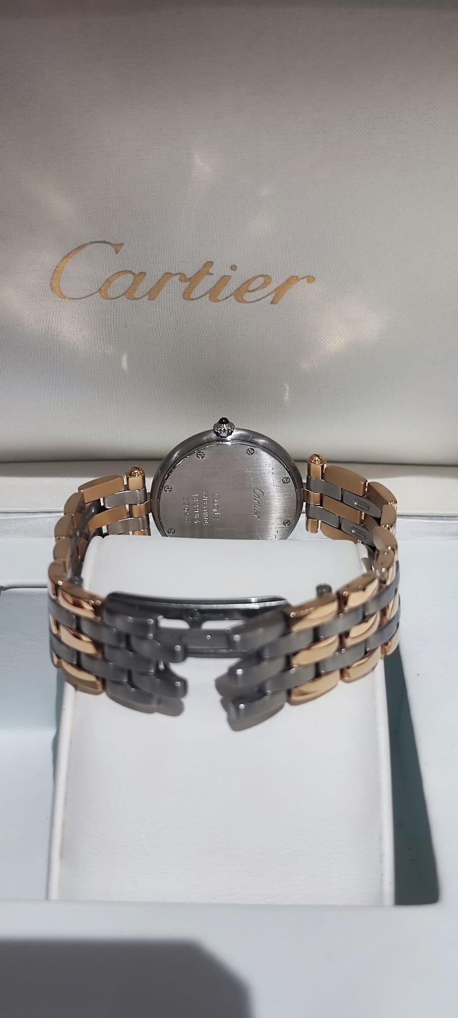 Montre Cartier Panthere Cougar Or Jaune et Acier d'occasion - Les Champs d'Or - Montre - Occasion