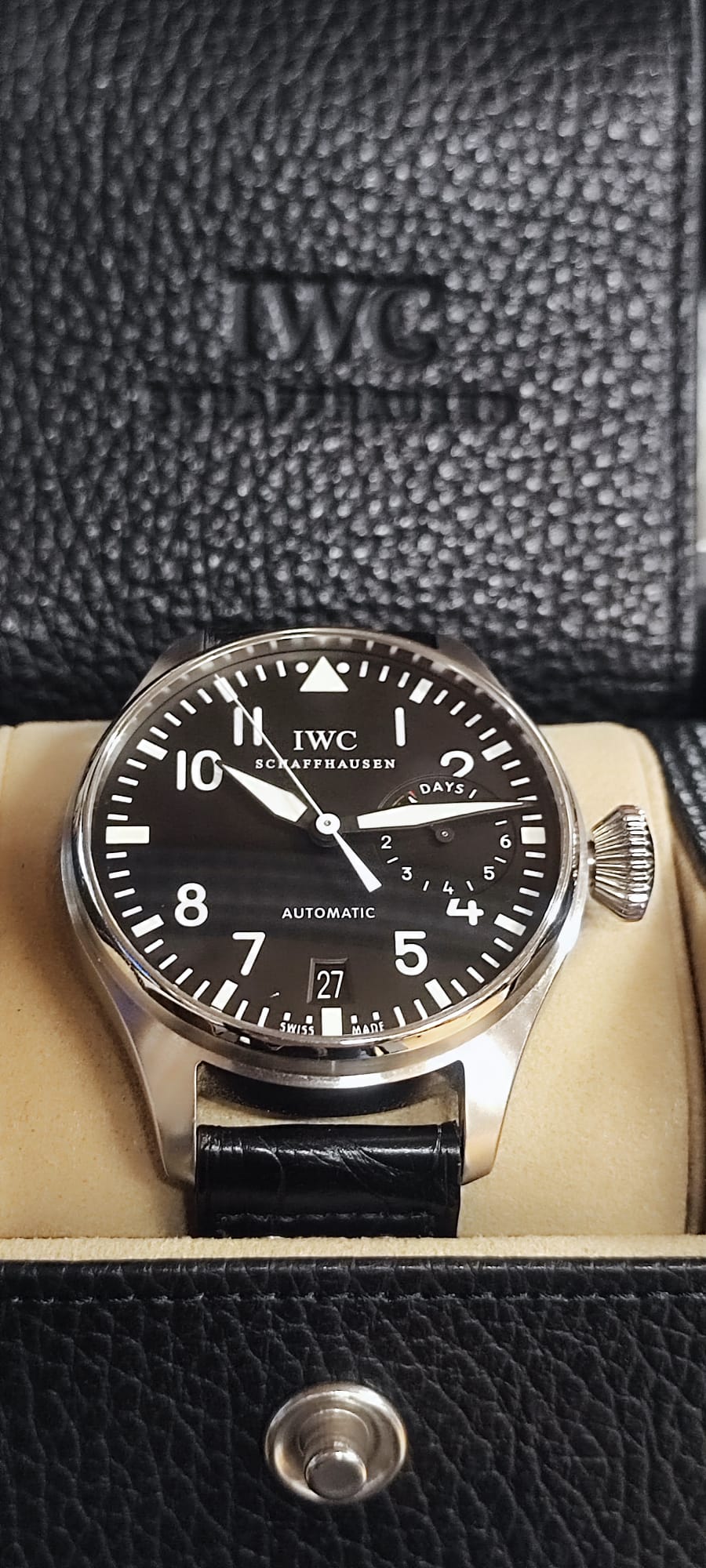IWC Grande Aviateur IW5004 d'occasion - Les Champs d'Or Occasion