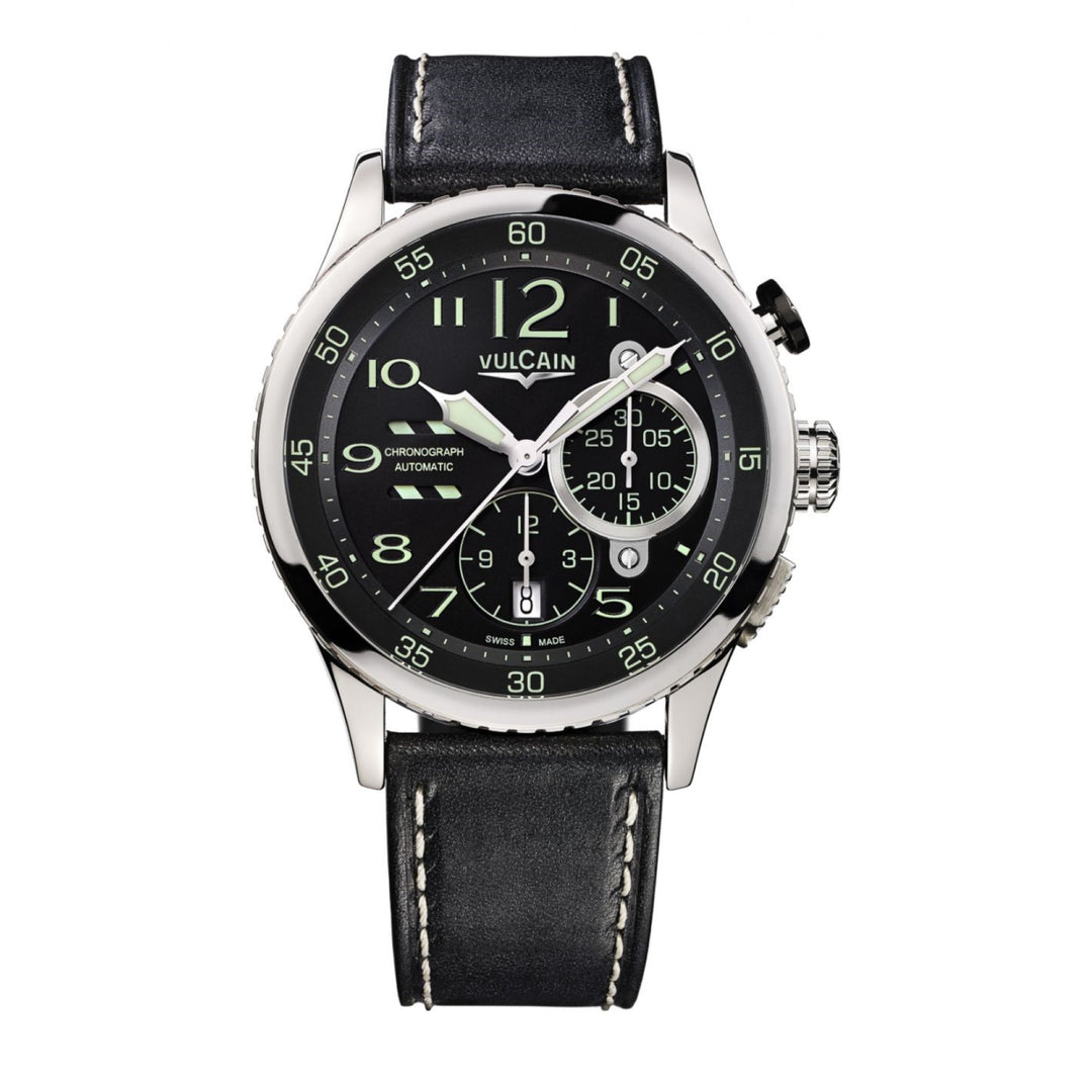 Montre Aviator Instrument Chronographe - 590263A07.BFC002 - Montre - Vulcain - Les Champs d'Or