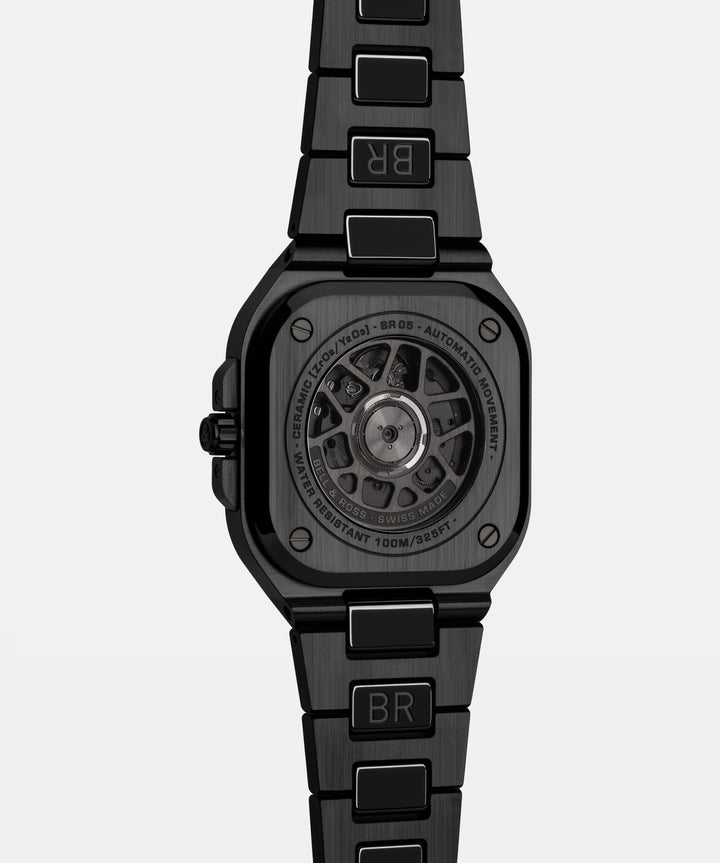 Montre BR 05 Black Ceramic Bracelet Ceramic - Les Champs d'Or - Montre - Bell & Ross