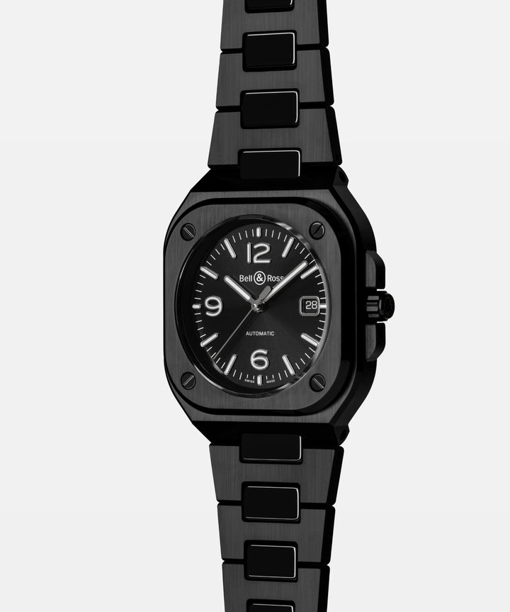 Montre BR 05 Black Ceramic Bracelet Ceramic - Les Champs d'Or - Montre - Bell & Ross