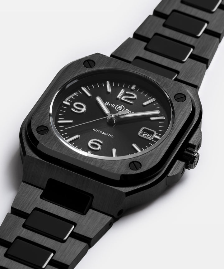 Montre BR 05 Black Ceramic Bracelet Ceramic - Les Champs d'Or - Montre - Bell & Ross