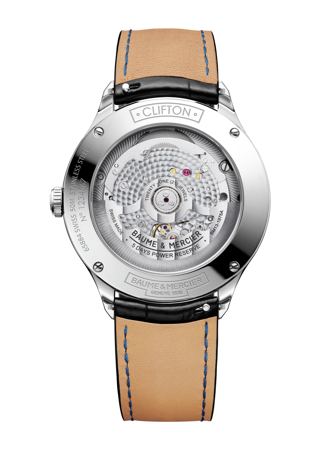 Montre Clifton Baumatic Automatique  10518 - Baume & Mercier - Les Champs d'Or