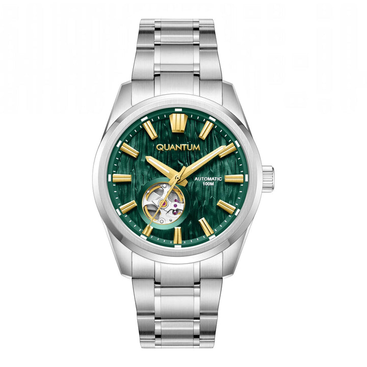 Quantum Flow Open Heart Automatique 41mm cadran vert — QMG1192B.370