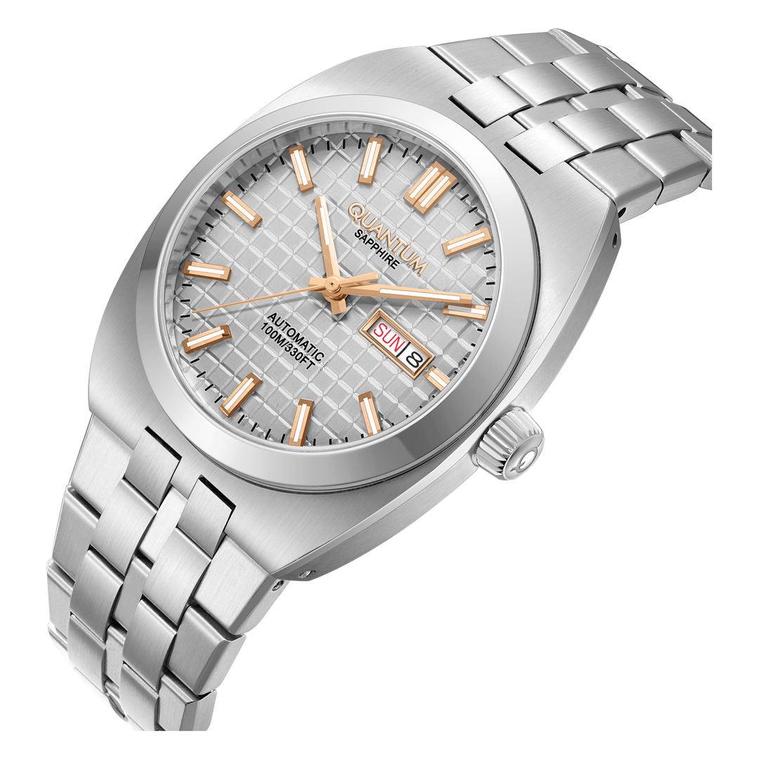 Quantum Flow Retro gris - angle 2