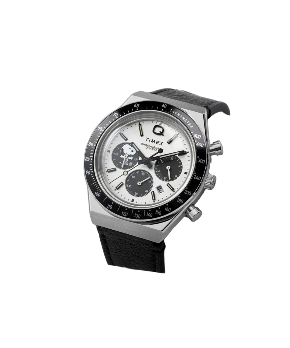 Timex Q Chrono Snoopy - angle J