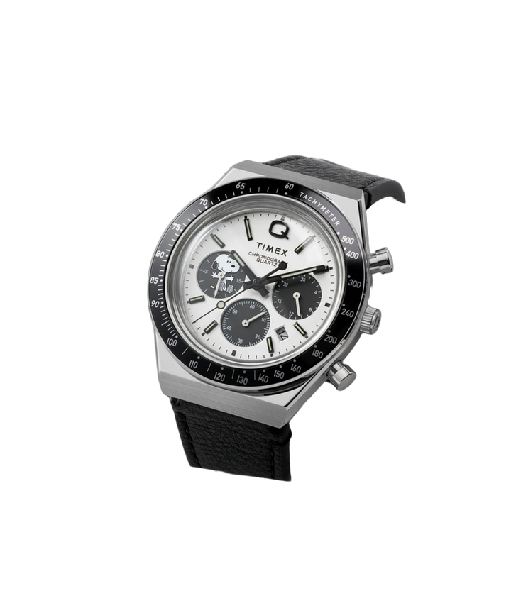 Timex Q Chrono Snoopy - angle J
