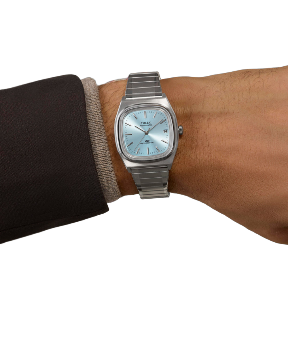 Timex E-Line turquoise - angle M