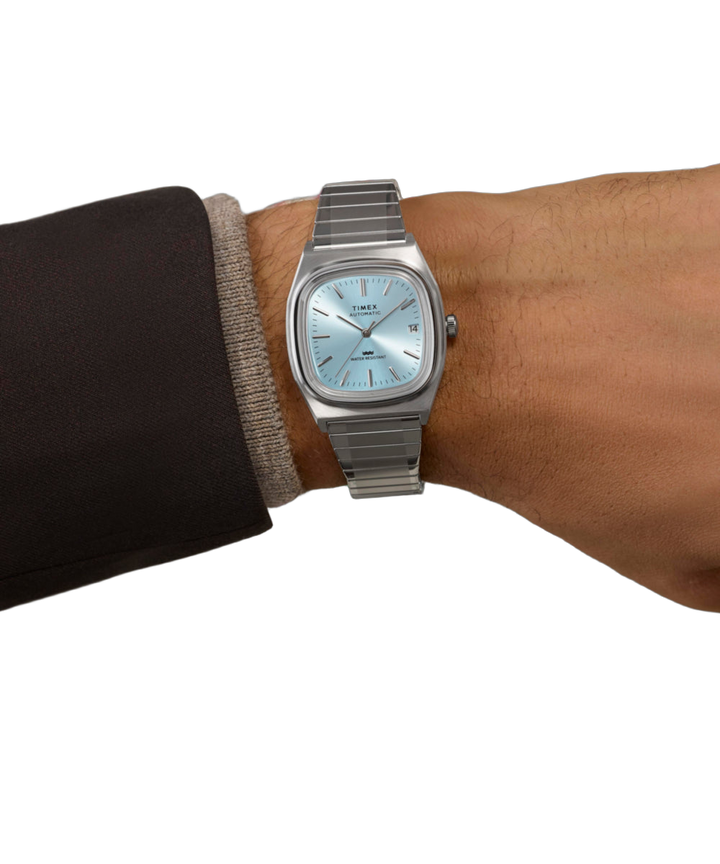 Timex E-Line turquoise - angle M