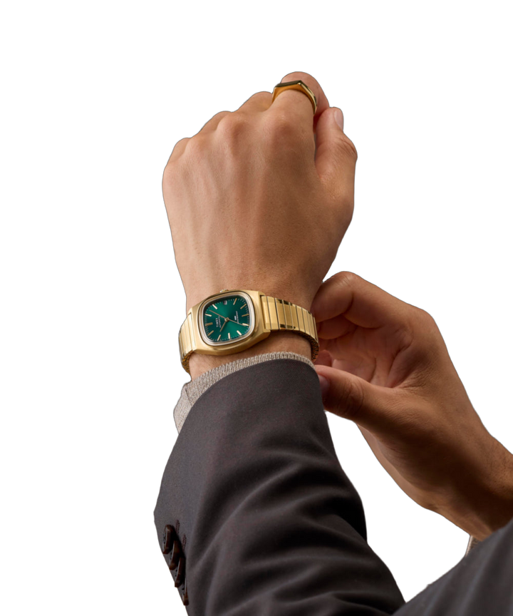 Timex E-Line vert or - angle M
