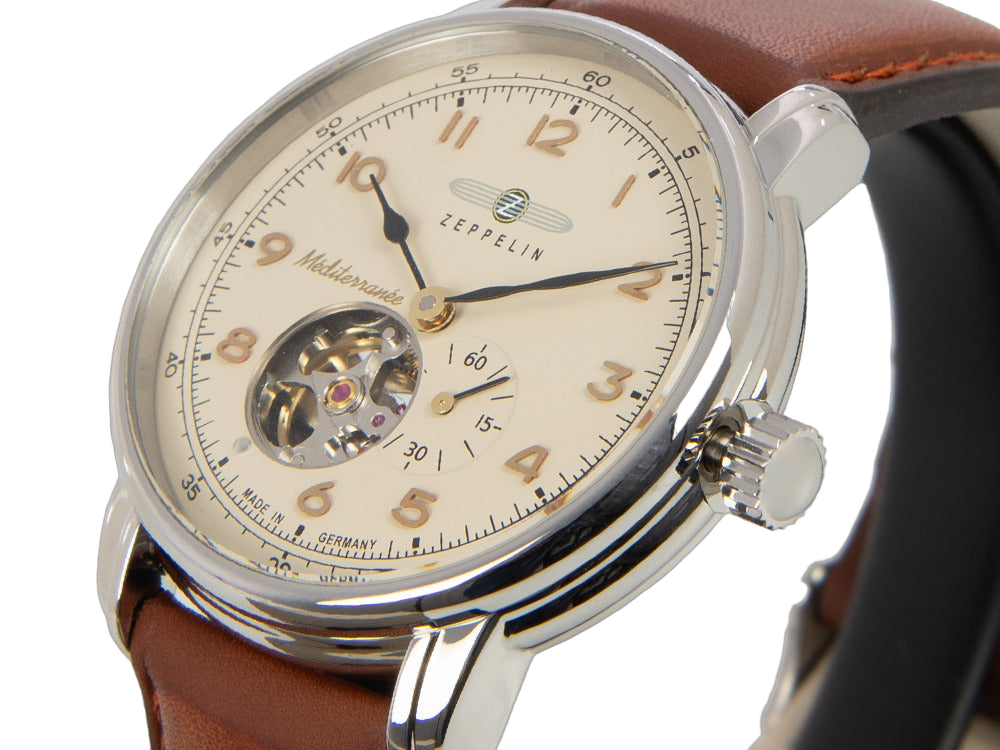 Zeppelin Méditerranée Open Heart Auto beige - angle 5