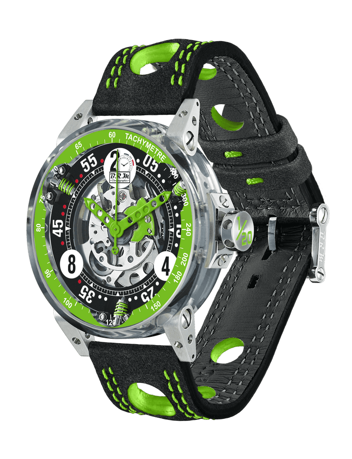 Montre V6-44-MK 20 Ans Verte -  B.R.M - Les Champs d'Or
