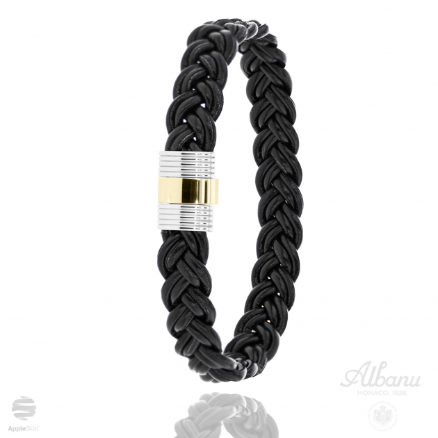 Bracelet Albanu Monaco Cuir de Pomme Macoun - 607 FCP ORAC - Albanu  - Bracelet - Les Champs d'Or
