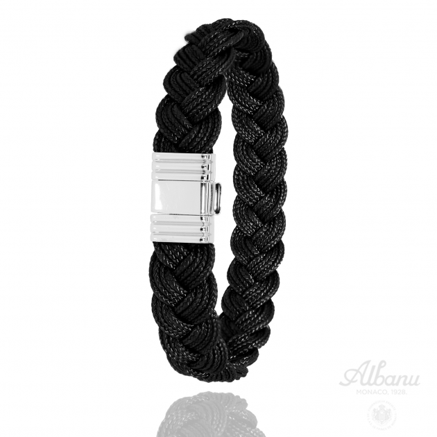 Bracelet Albanu Monaco Cordon Marin - 696-TCM-2-1 - Bijoux - Albanu - Les Champs d'Or